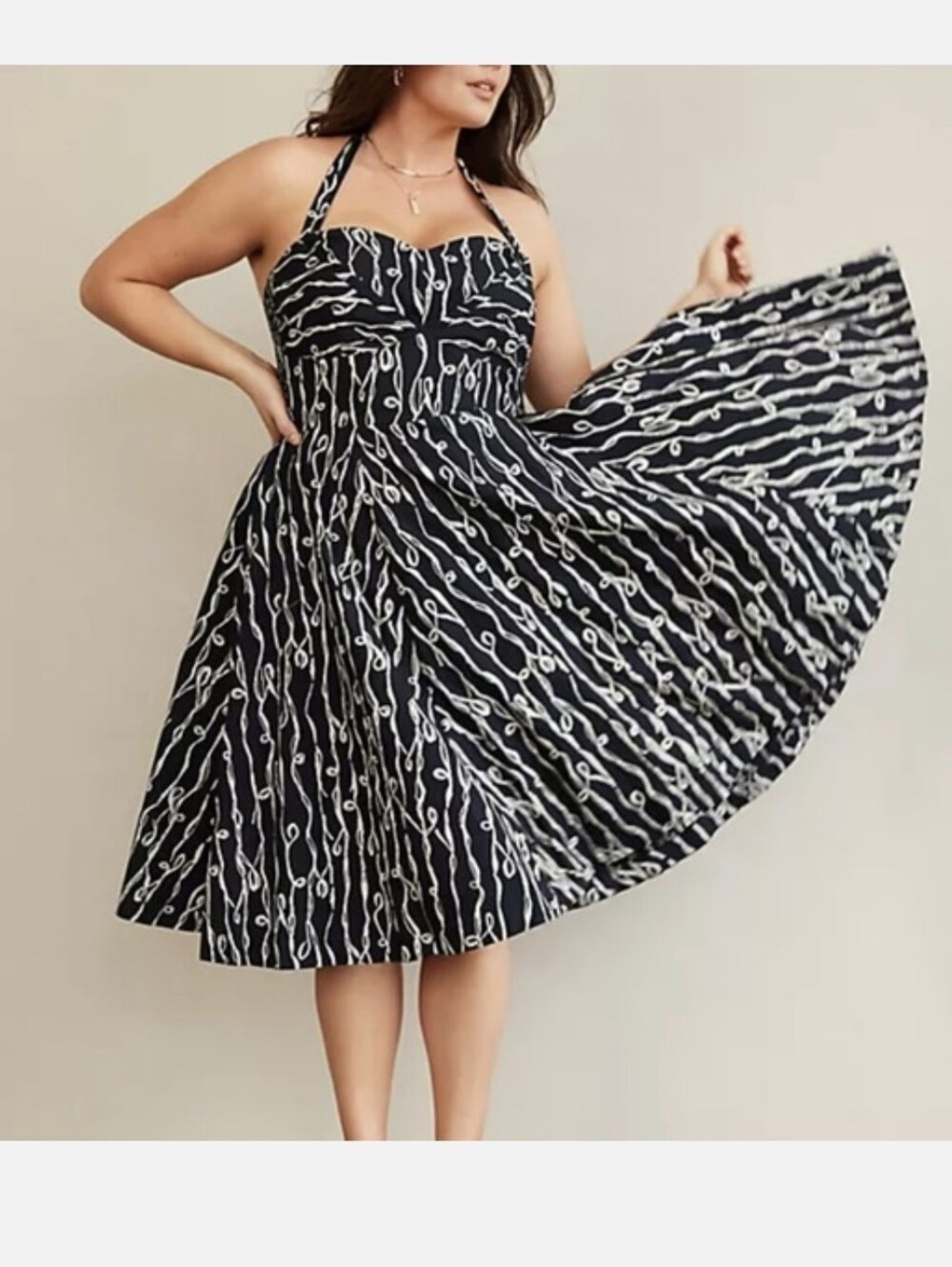 Girls From Savoy Cerys Pinup Rockabilly Retro Vibe Swing Dress 12